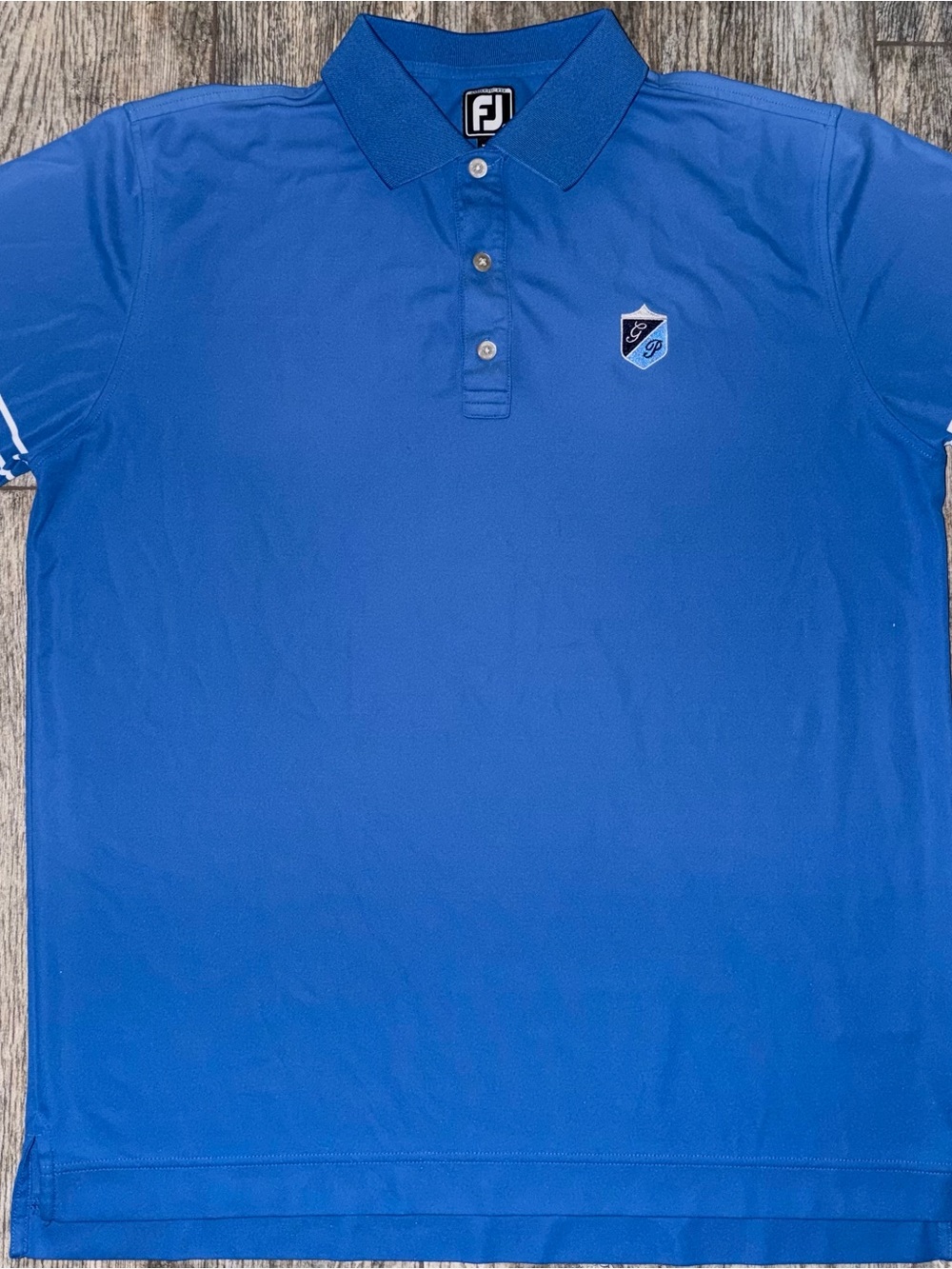 FootJoy Athletic Fit Performance Golf Polo Men’s XL Blue